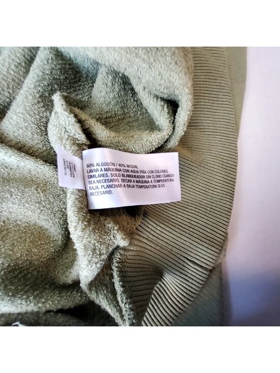 Universal Thread Womens Sage Green Pullover Sweatshirt Cotton Modal Blend Size L - Picture 10 of 12